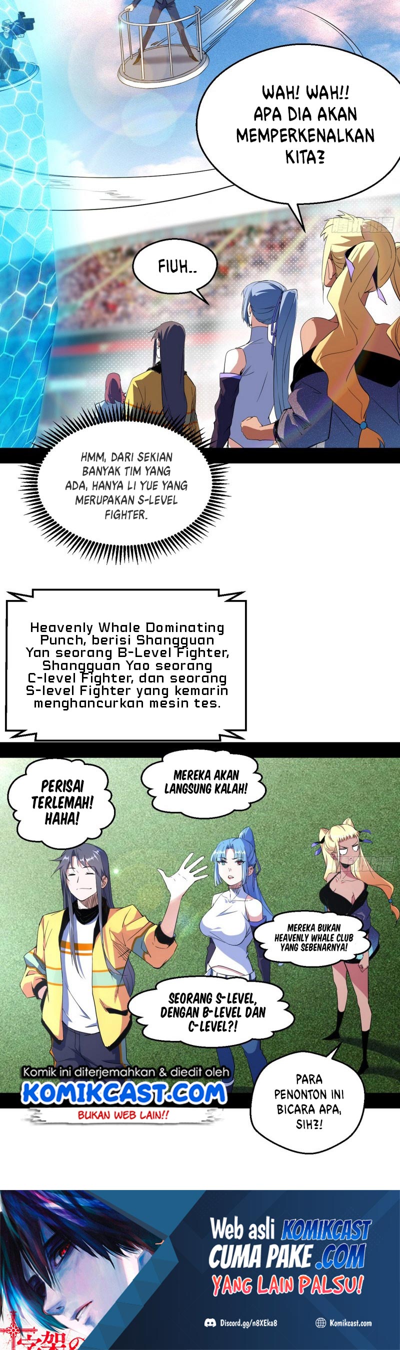 I’m An Evil God Chapter 159 Bahasa Indonesia